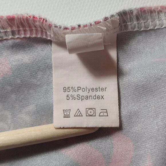 Red Dragon Print Crop Top with Non-Adjustable Straps – Size M - Picture 9 of 10